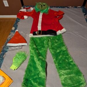 Grinch Costume - Red and Green